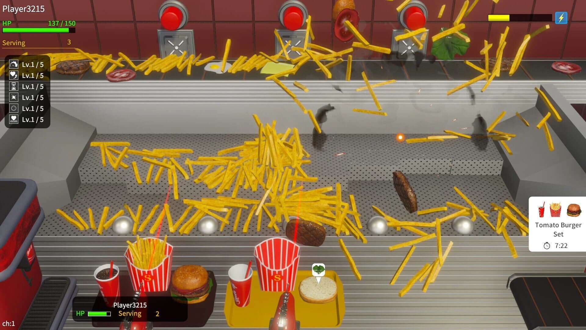 French Fries Pusher Friends screenshot 3