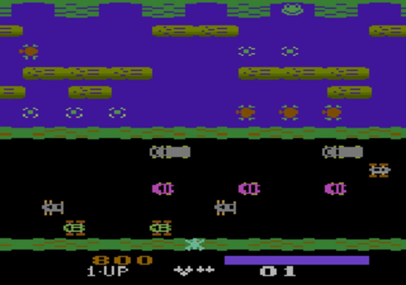 Frogger screenshot 1