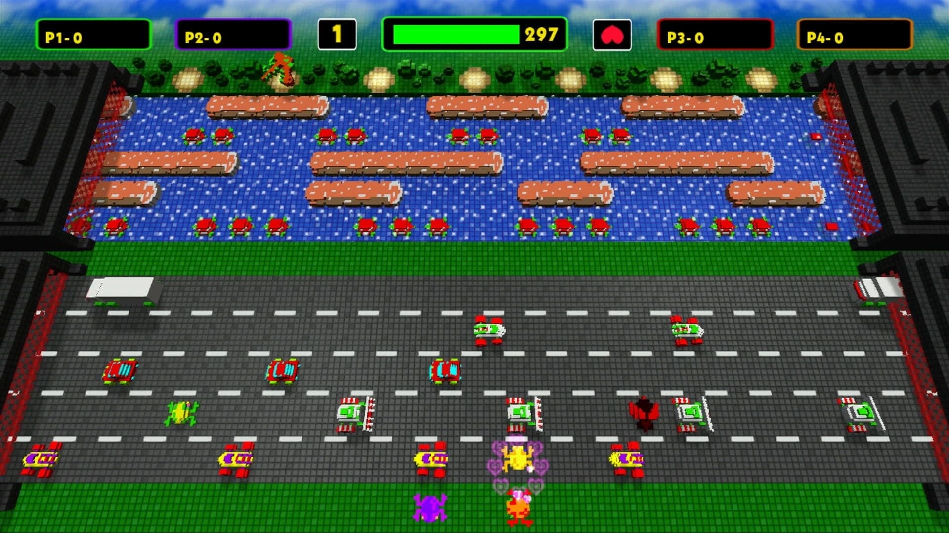 Frogger: Hyper Arcade Edition screenshot 4