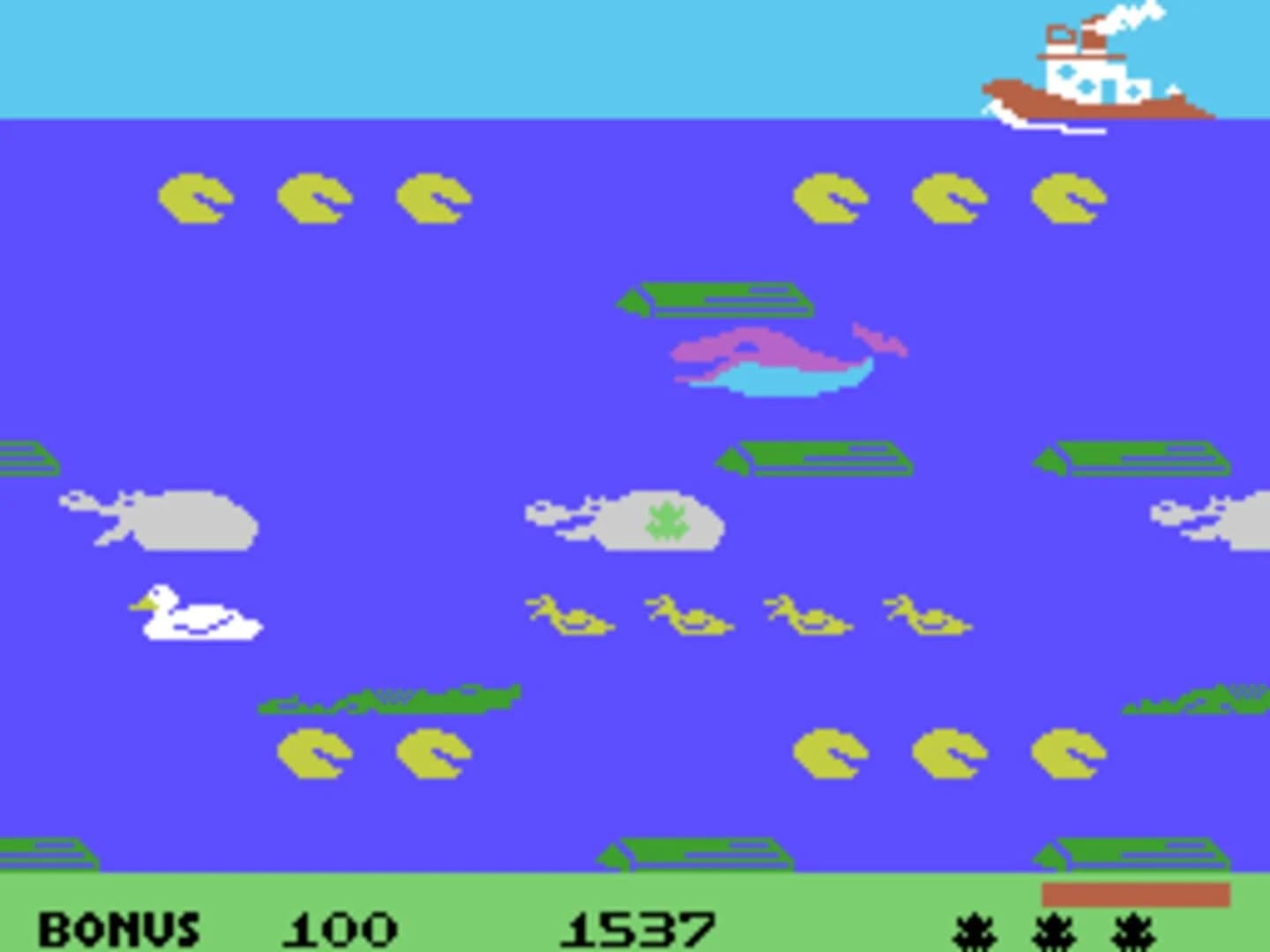 Frogger II: ThreeeDeep! screenshot 2