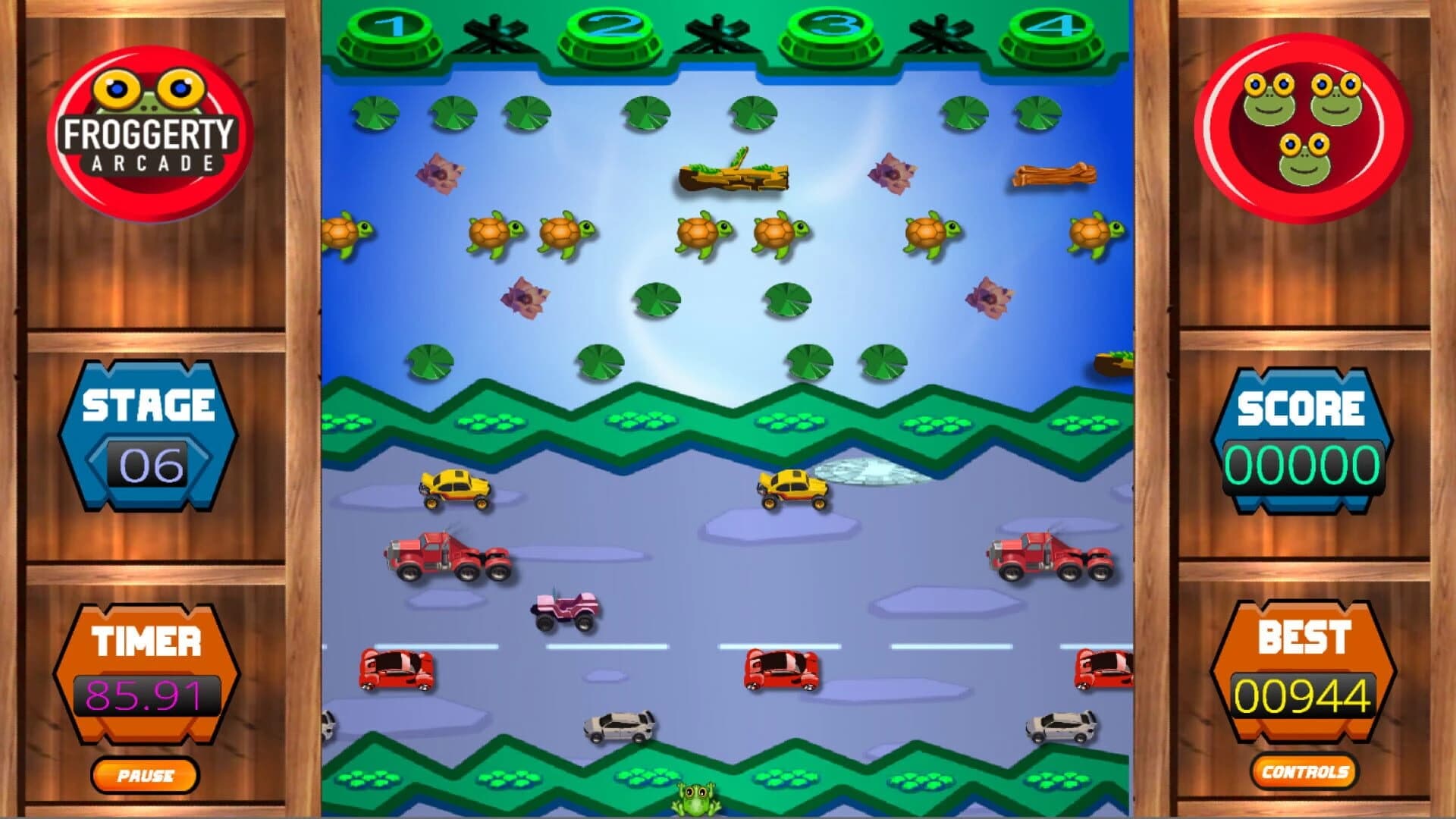 Froggerty Arcade screenshot 1