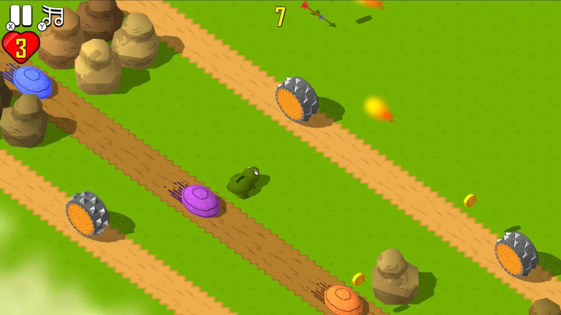 Froggy Crossing screenshot 1