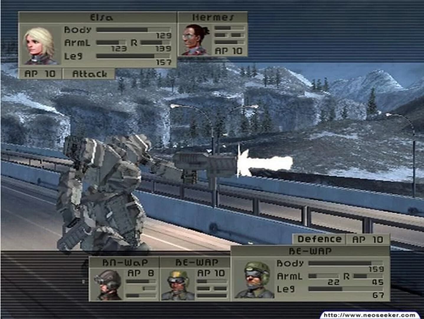 Front Mission 4 screenshot 1