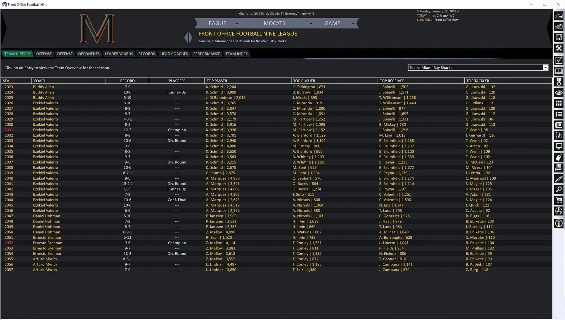 Front Office Football Nine screenshot 5