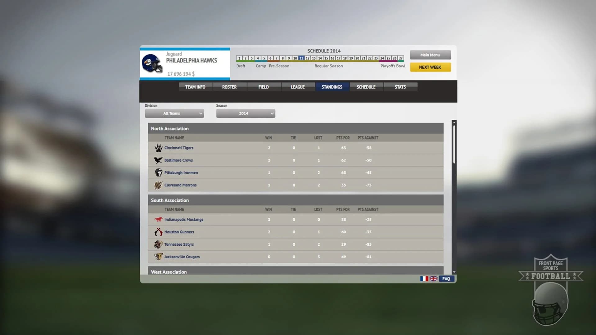 Front Page Sports Football screenshot 5