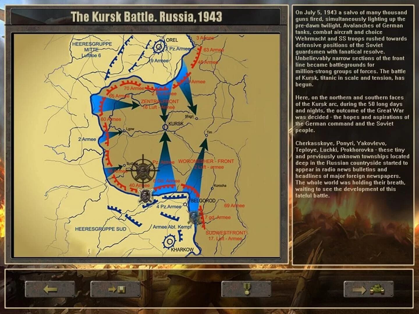 Frontline: Fields of Thunder screenshot 4