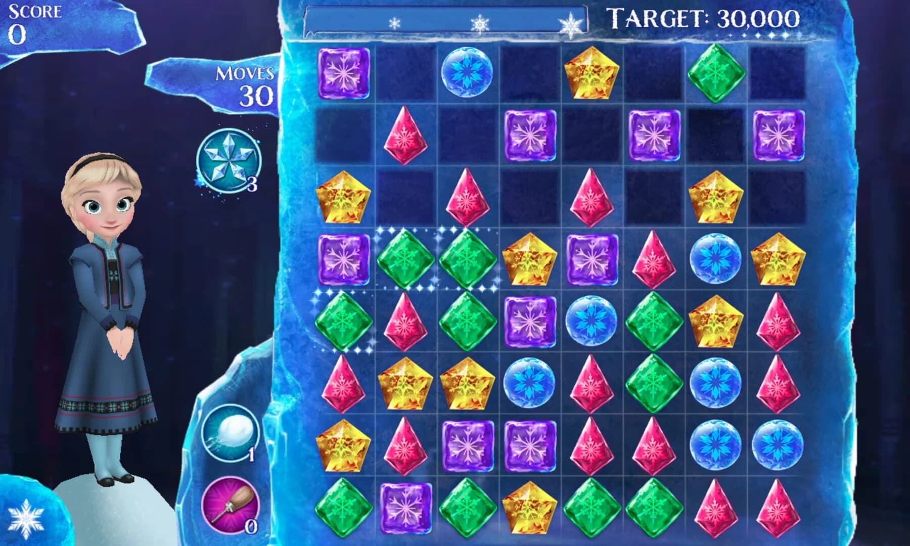Frozen Free Fall screenshot 2