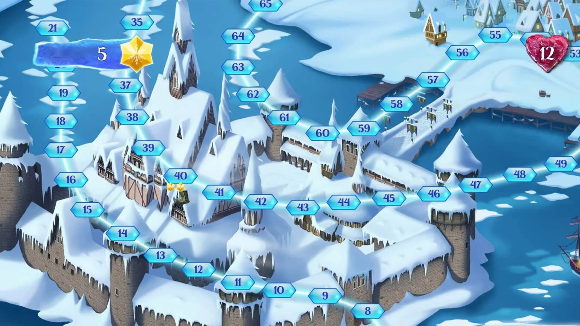 Frozen Free Fall: Snowball Fight screenshot 4