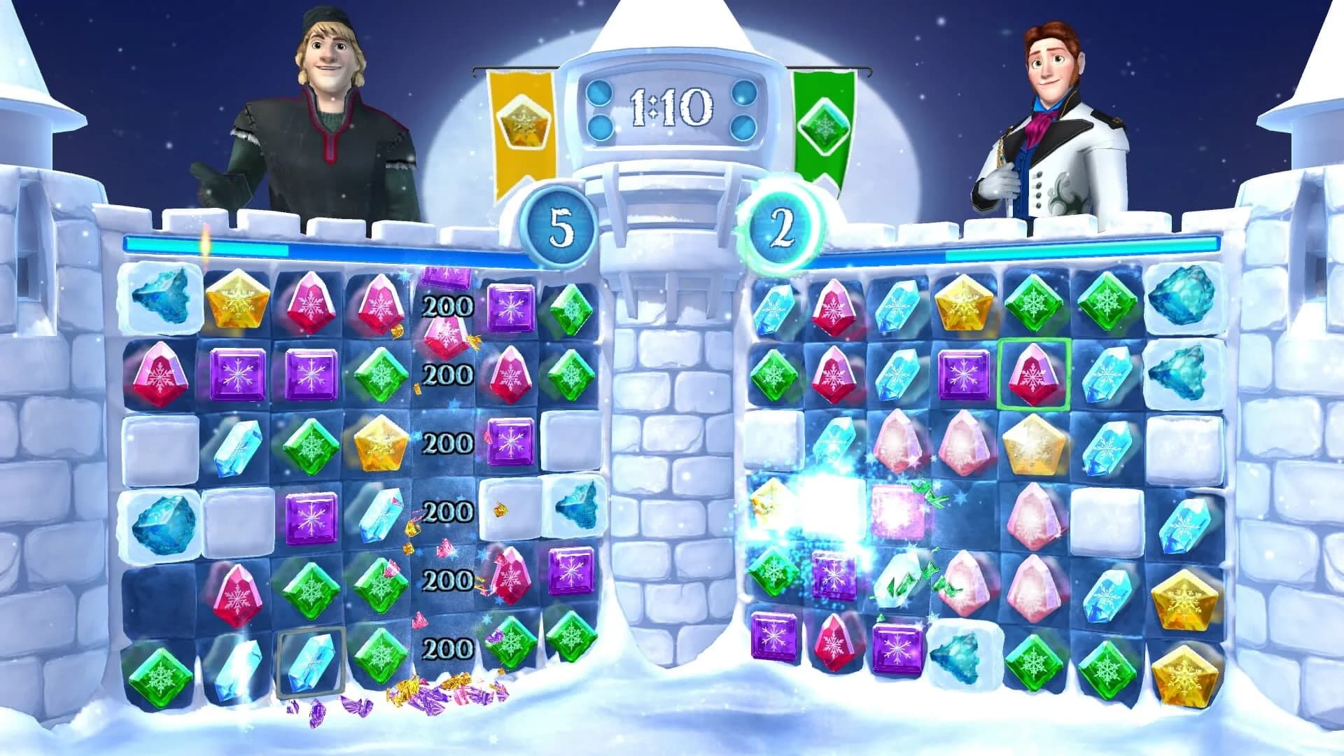 Frozen Free Fall: Snowball Fight screenshot 2