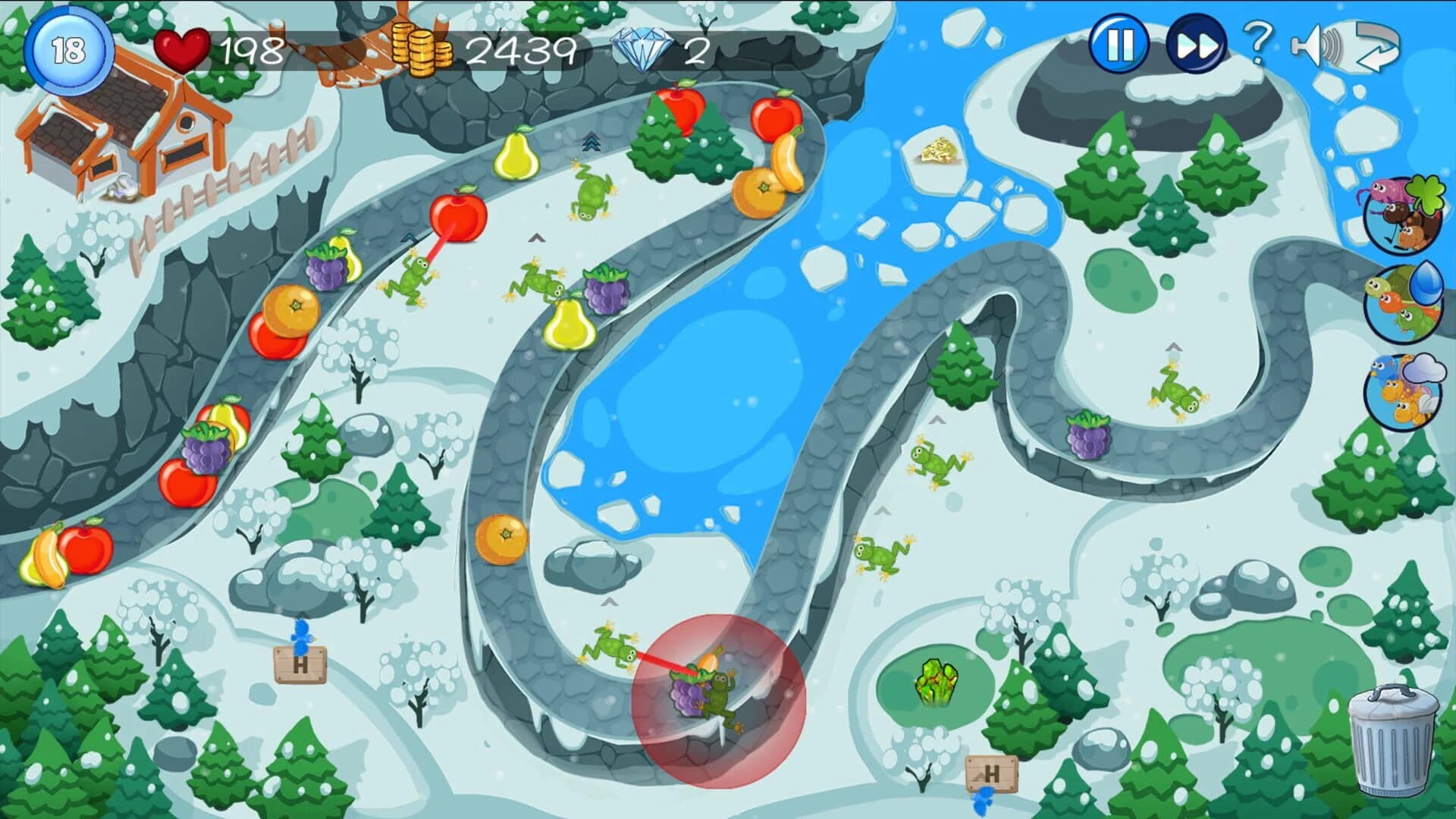 Fruit Tower Defense screenshot 5