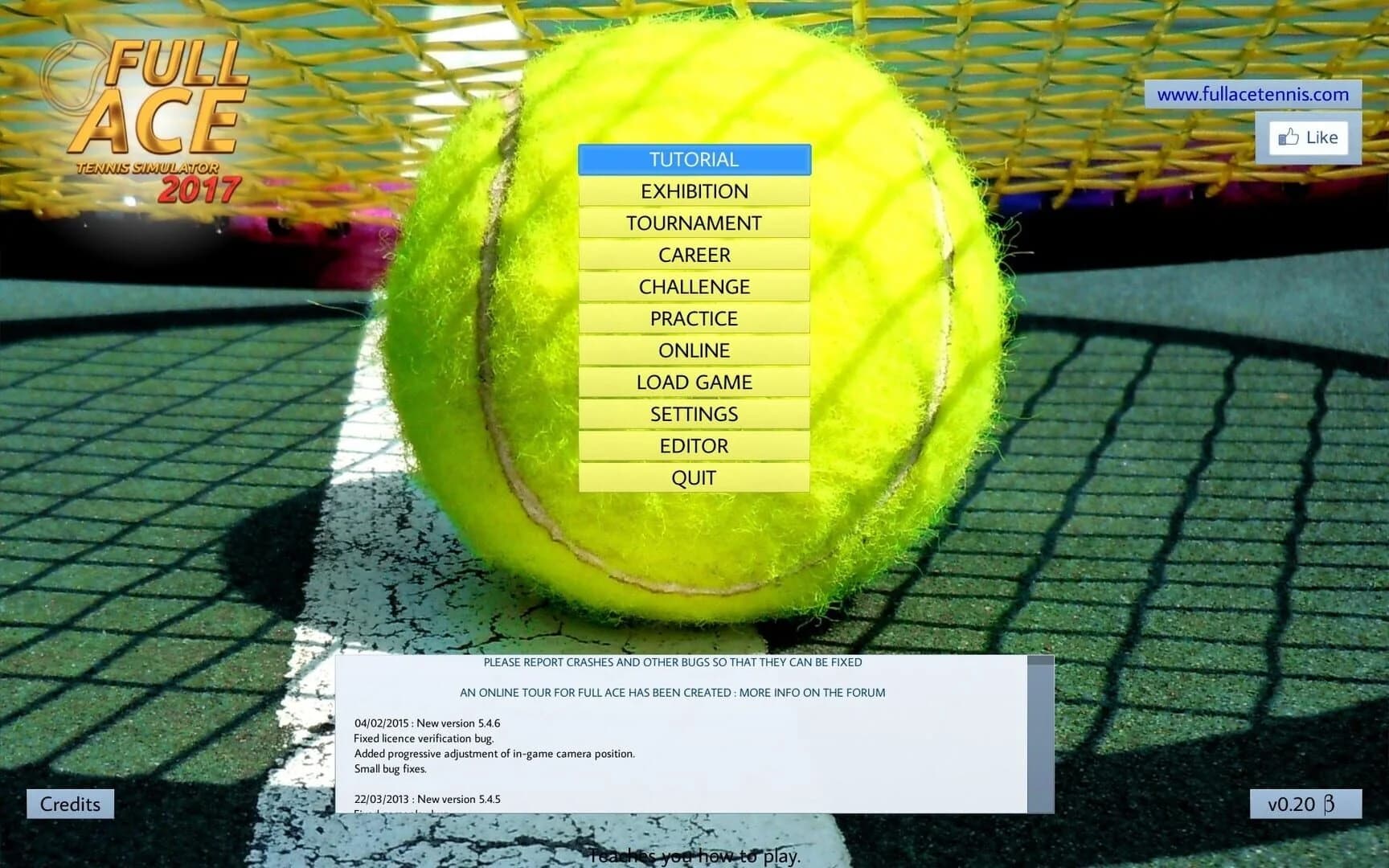 Full Ace Tennis Simulator screenshot 4