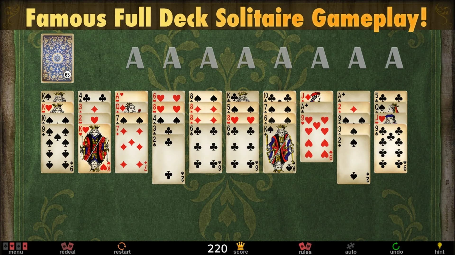 Full Deck Solitaire screenshot 3