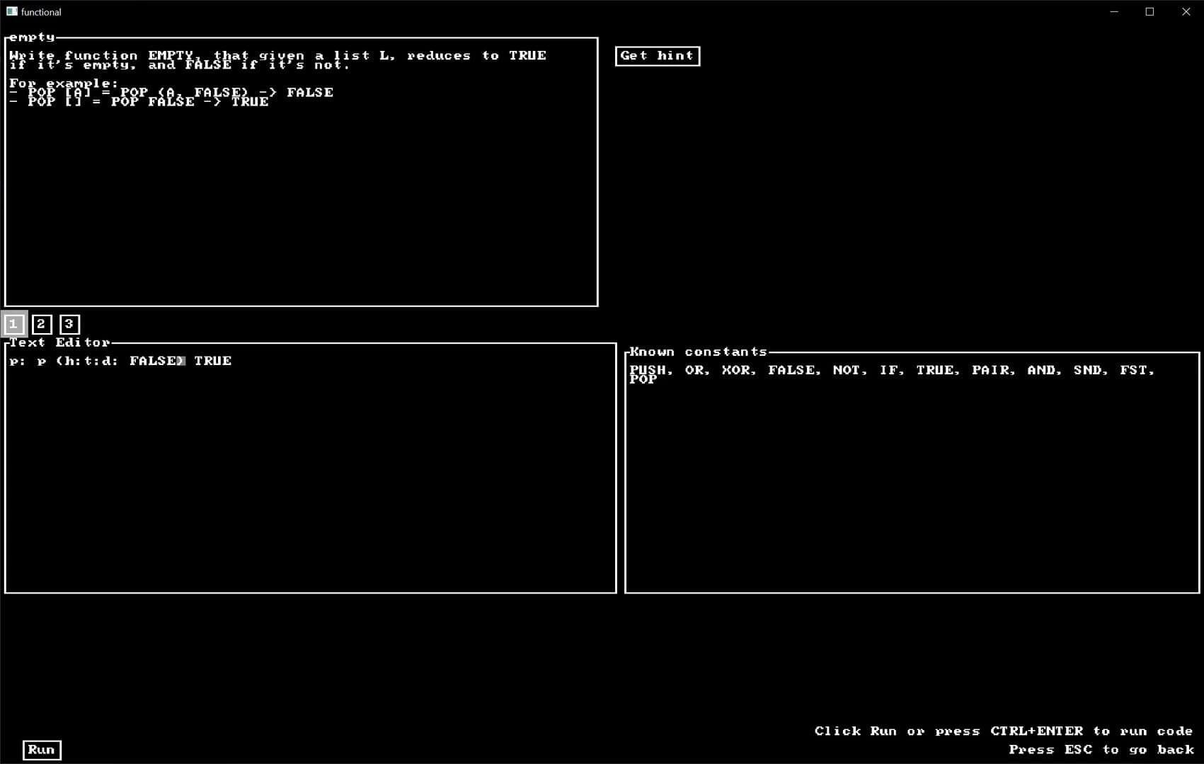 Functional screenshot 3