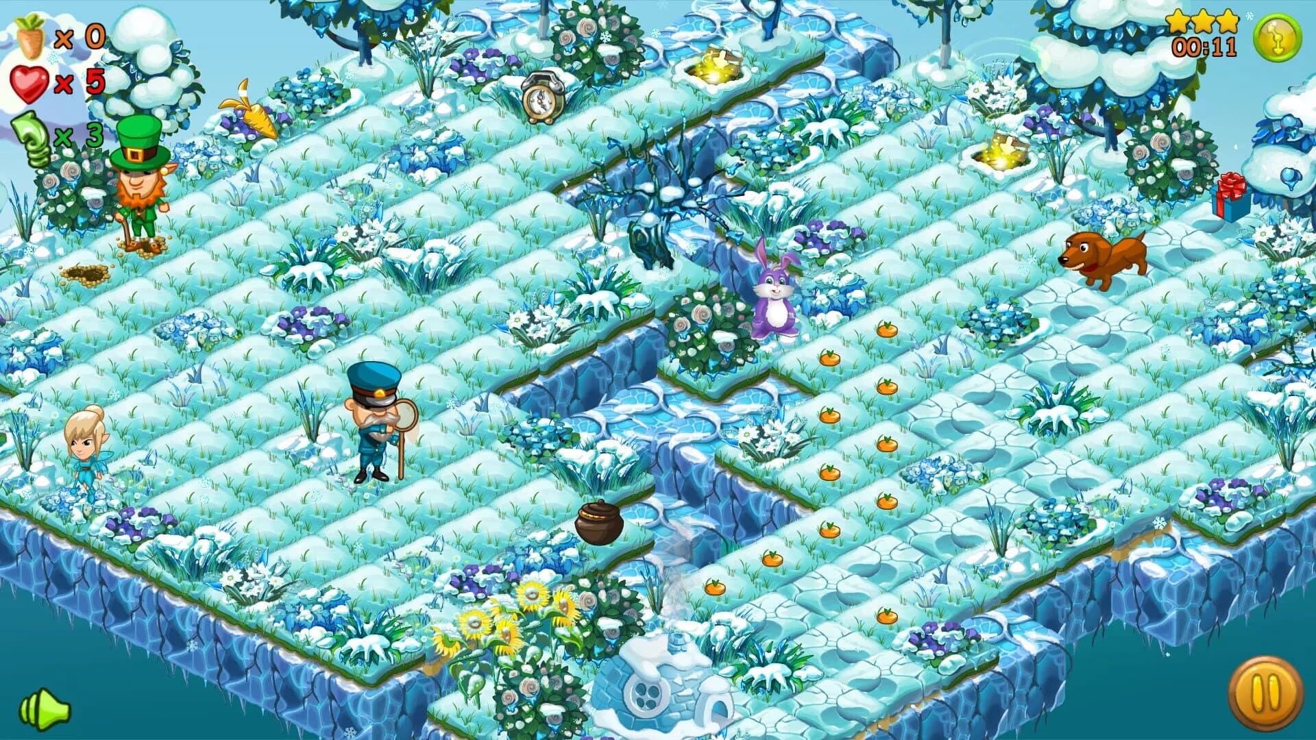 Funny Bunny: Adventures screenshot 3