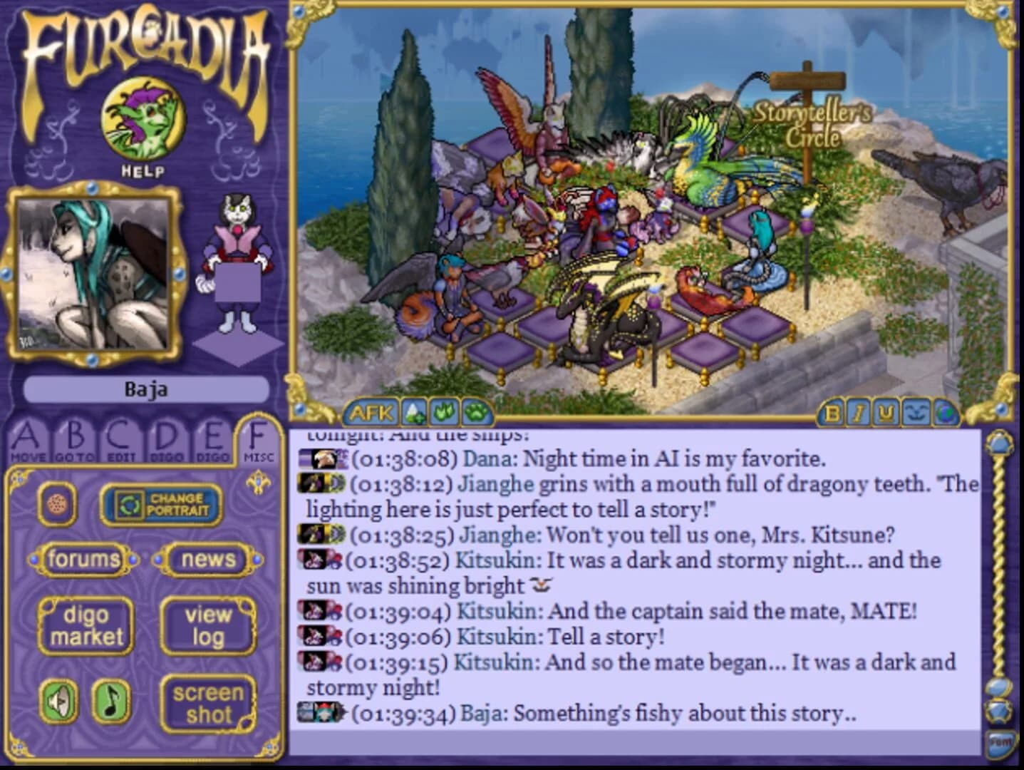 Furcadia screenshot 2