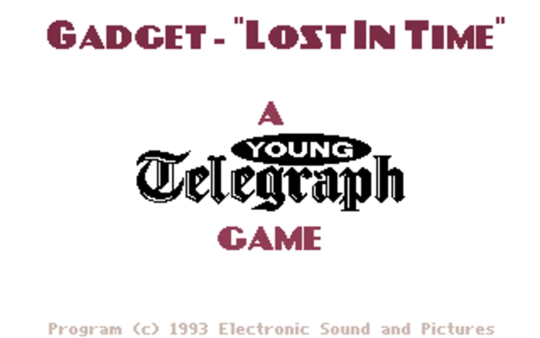 Gadget: Lost in Time screenshot 1