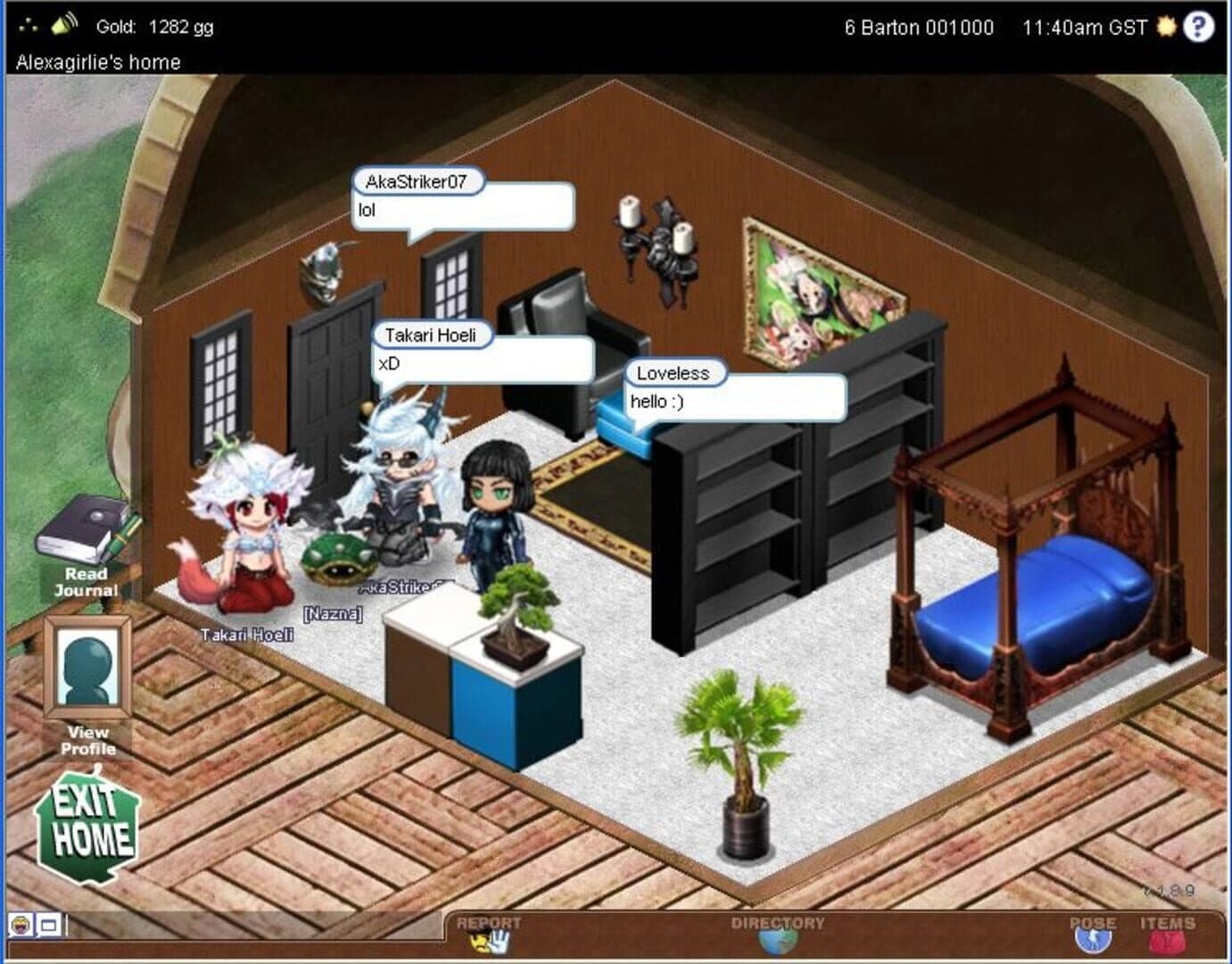 Gaia Online screenshot 1