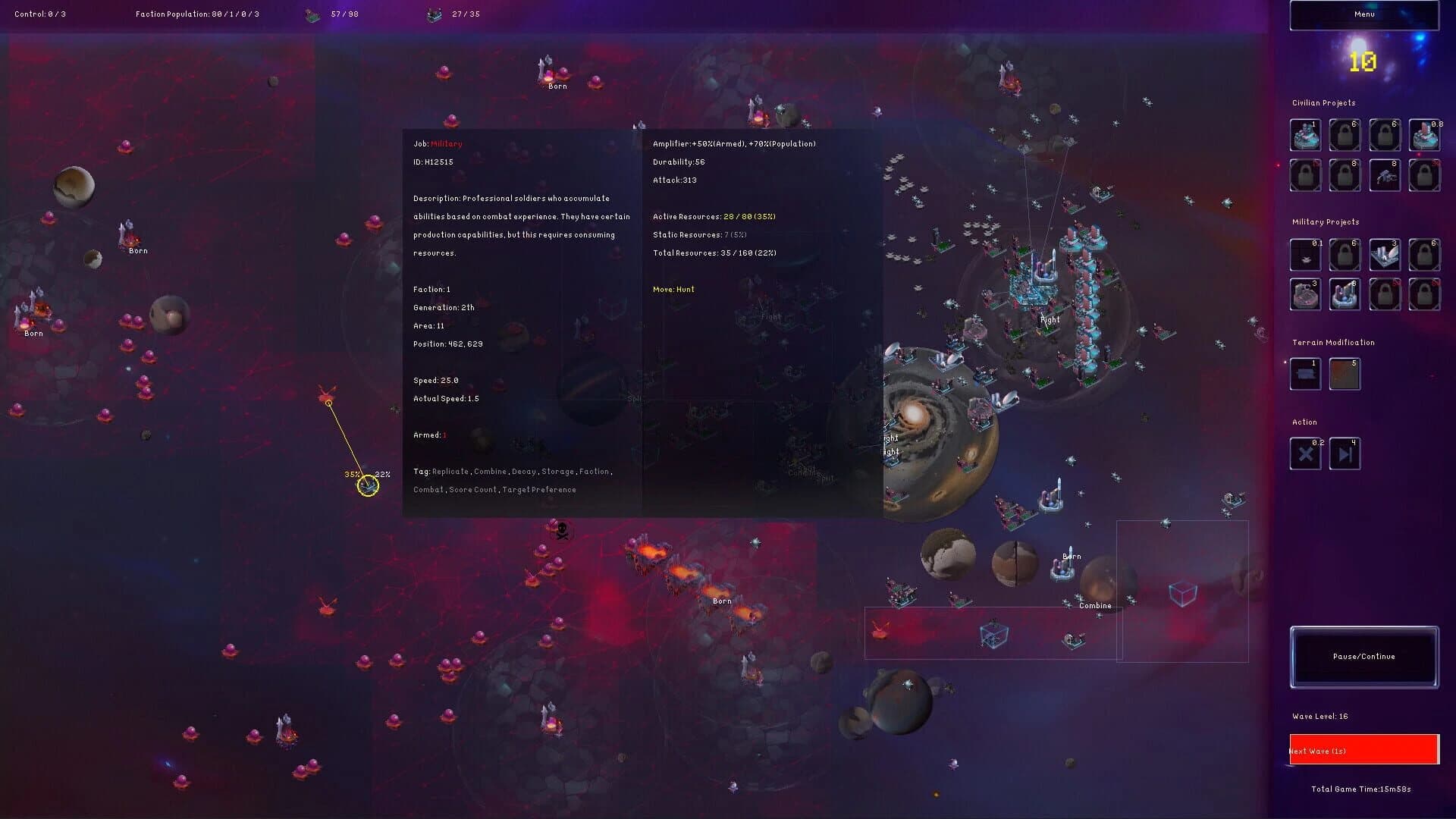 Galactic Defense: Automation screenshot 3