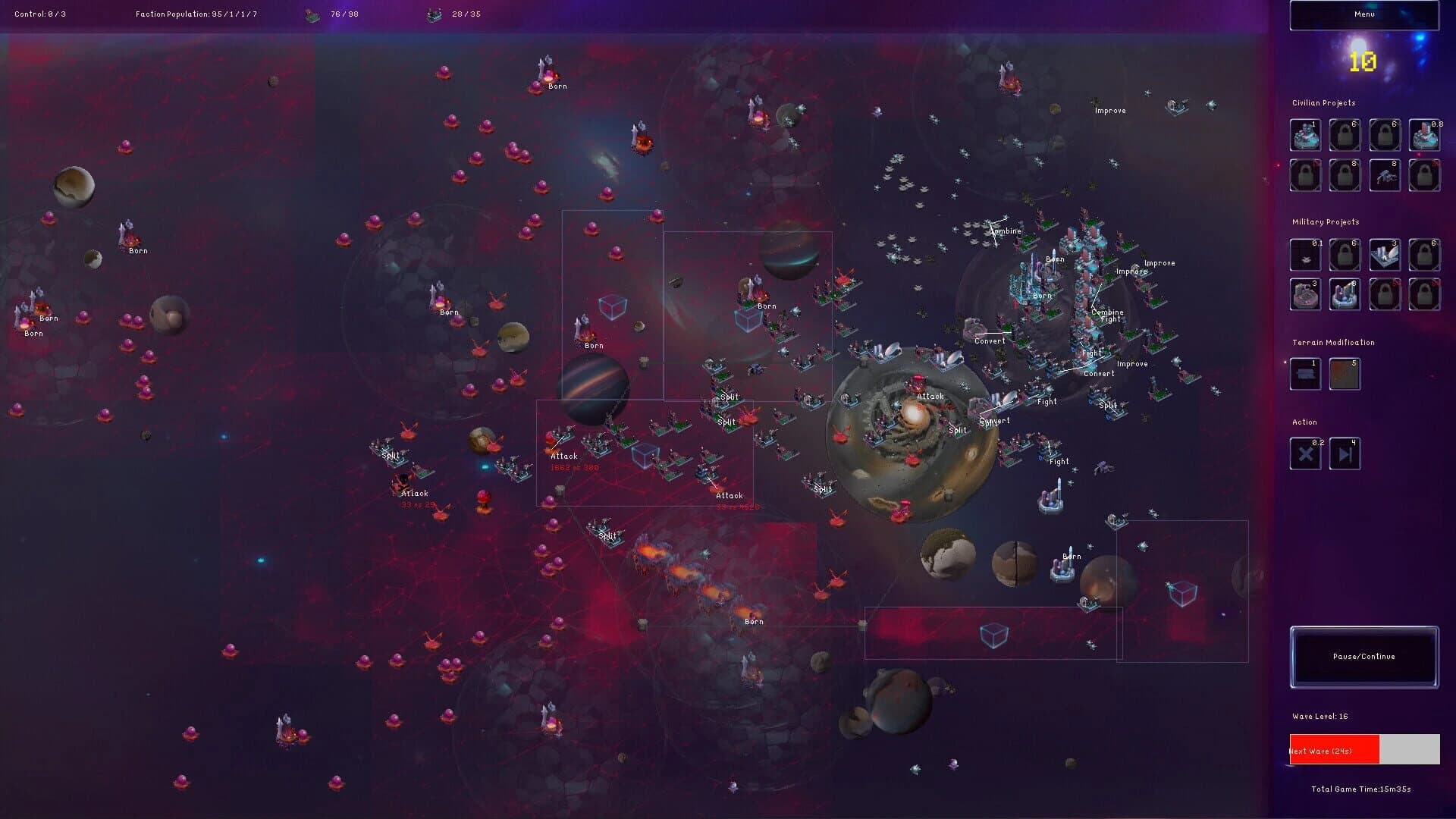 Galactic Defense: Automation screenshot 2