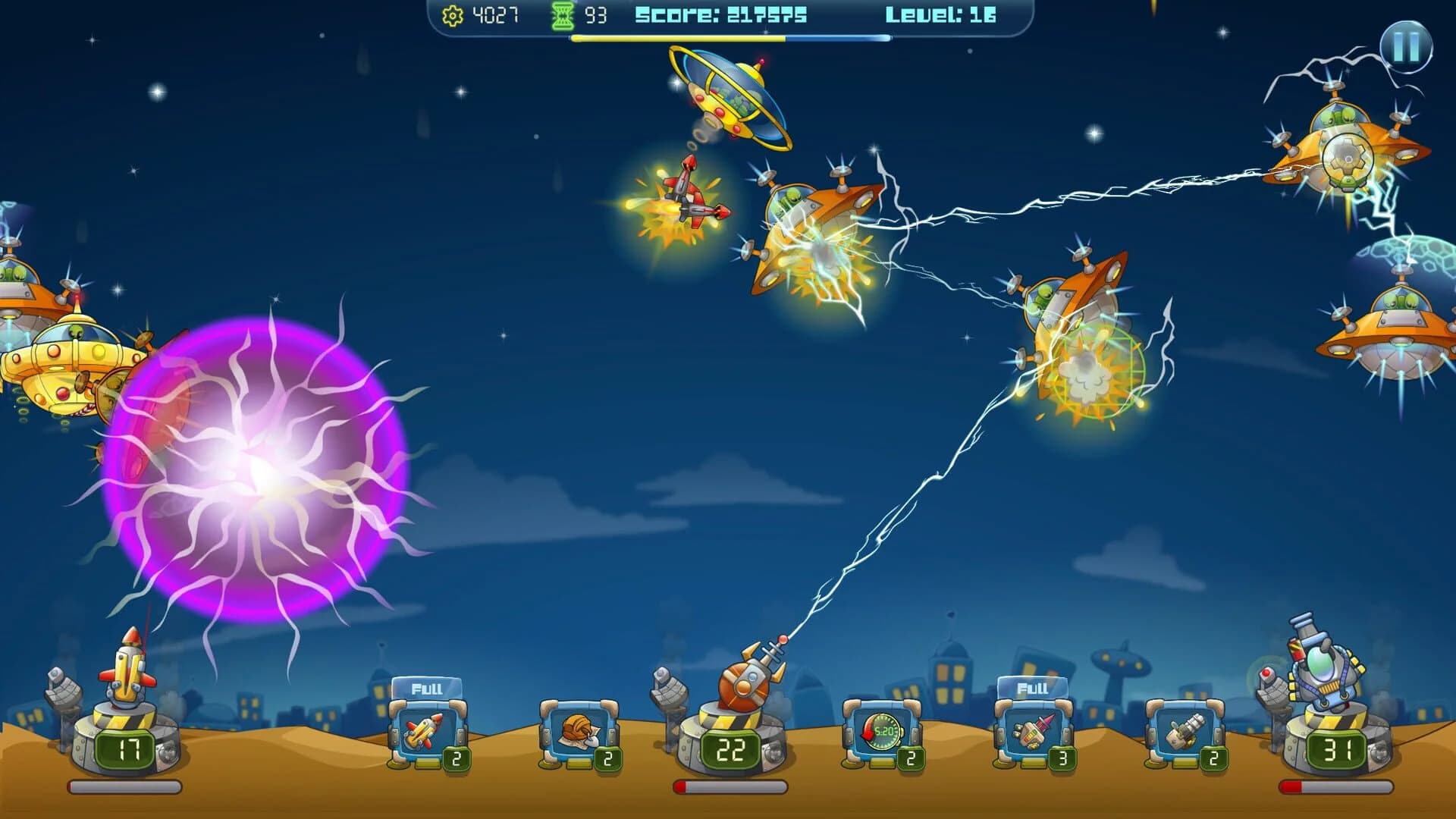 Galactic Missile Defense screenshot 5