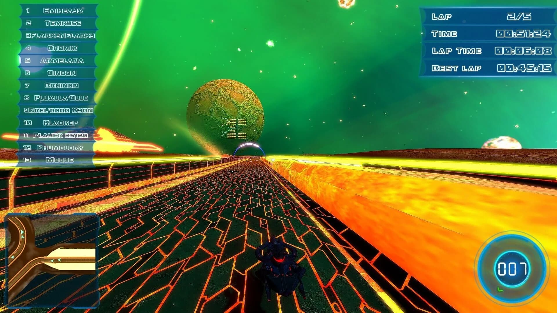 Galactic Racing Online screenshot 1