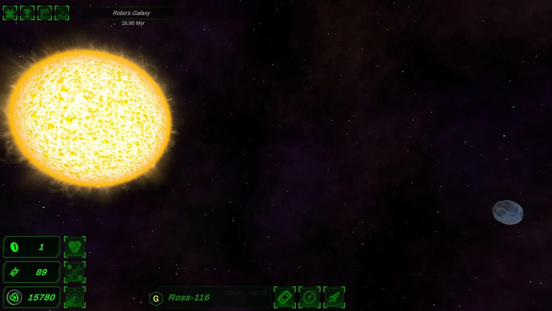Galactic Simulator screenshot 1