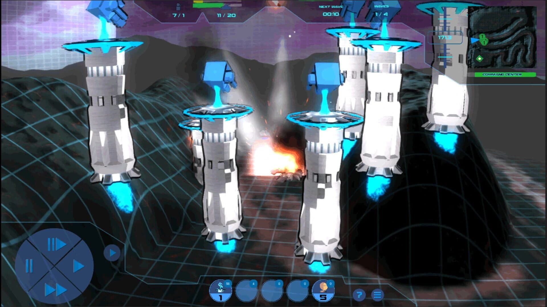 Galactic Tower Defense screenshot 4