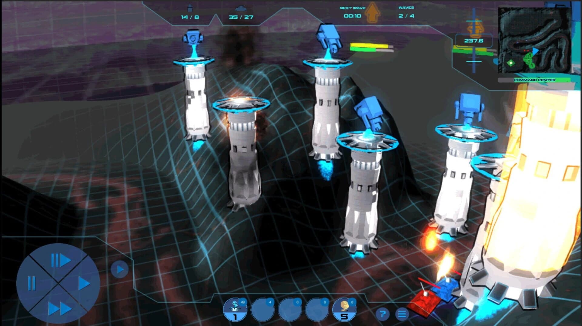 Galactic Tower Defense screenshot 3