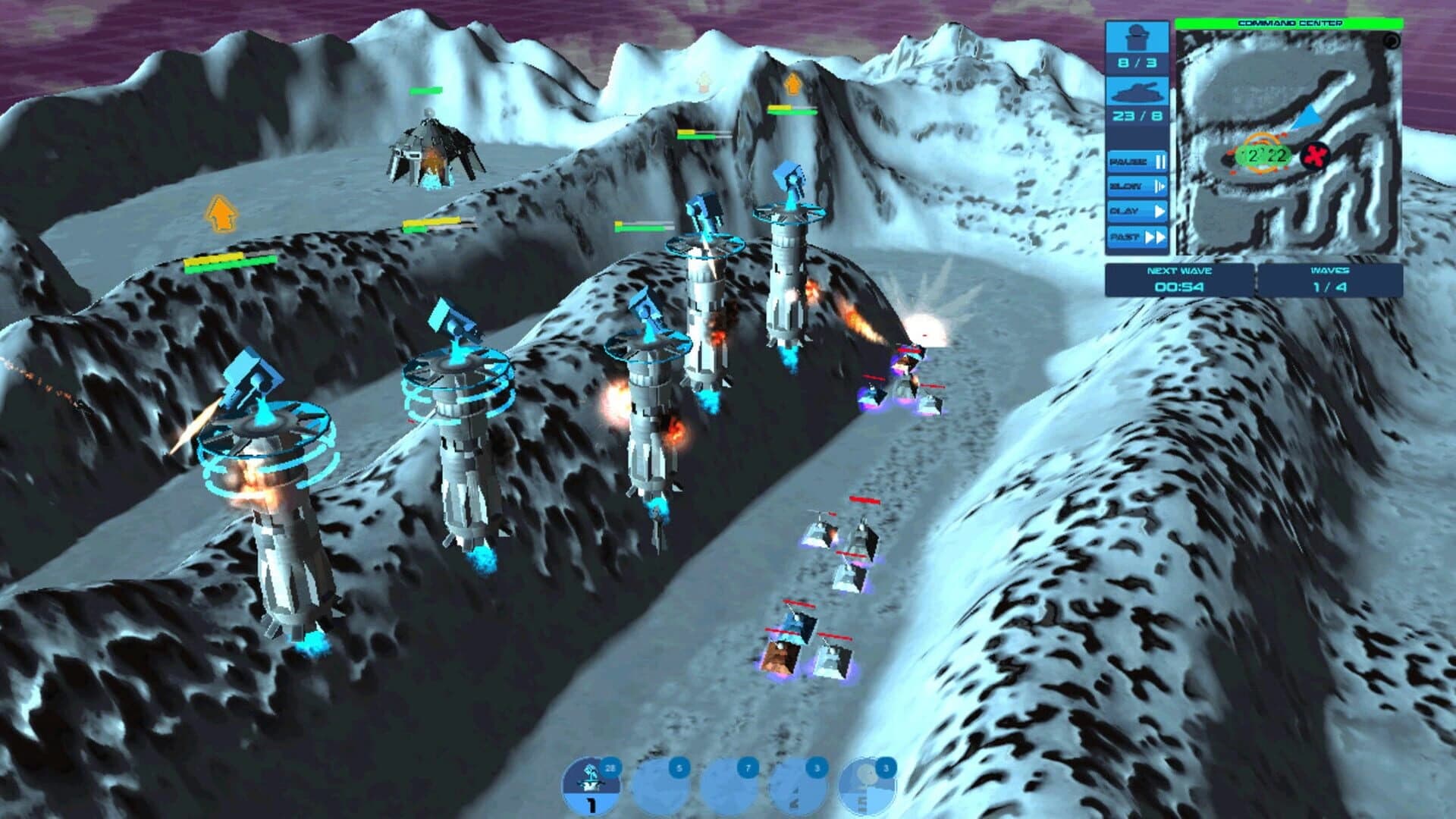 Galactic Tower Defense screenshot 1