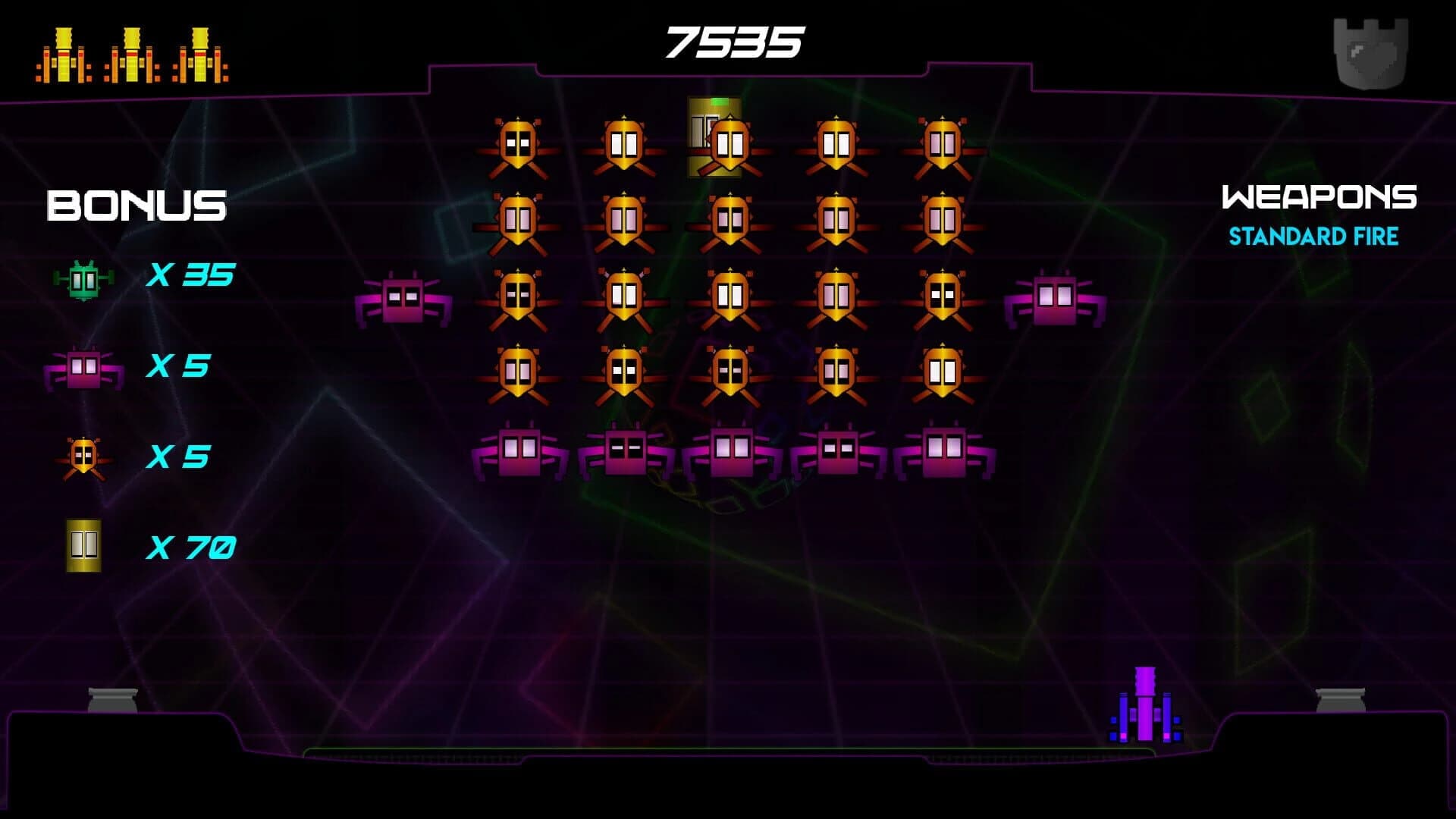 Galactoids: Galactic Invaders screenshot 4