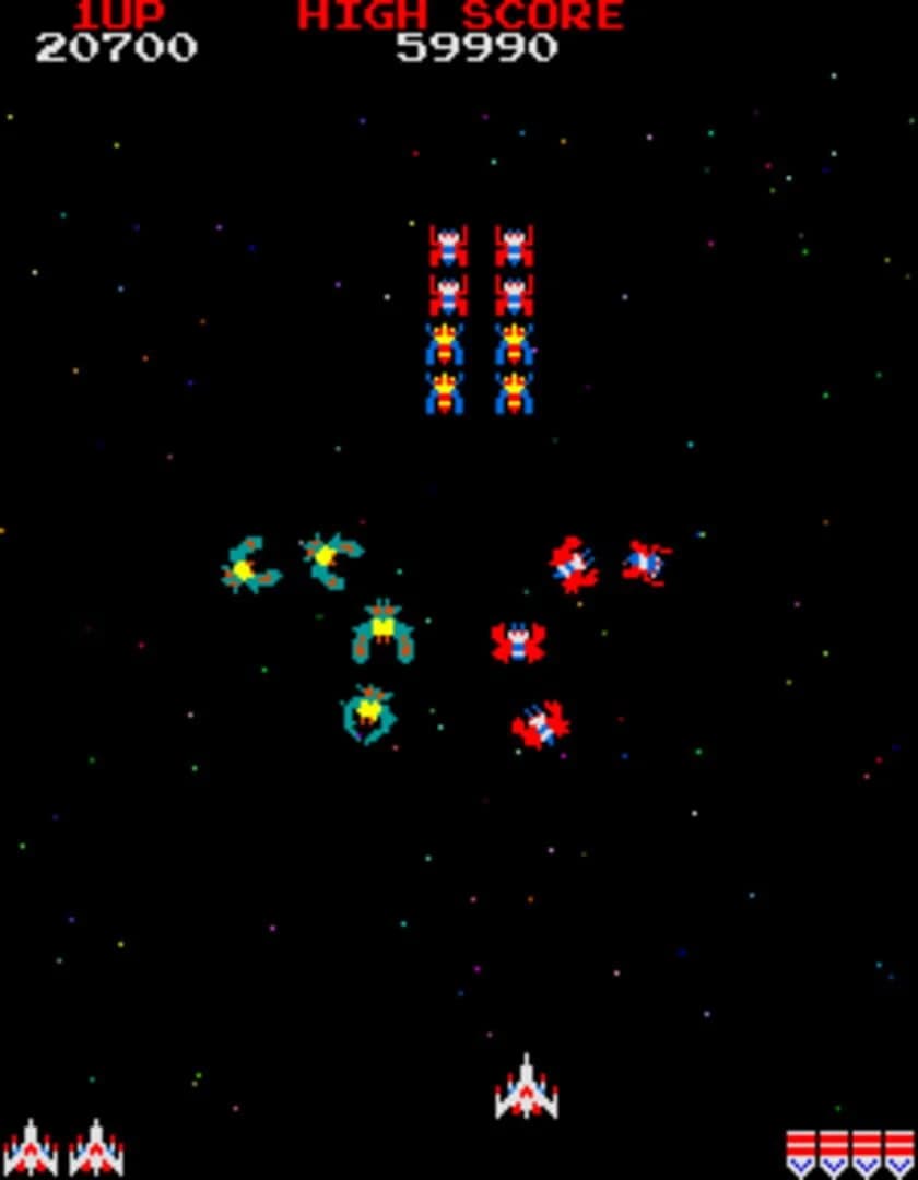 Galaga screenshot 2