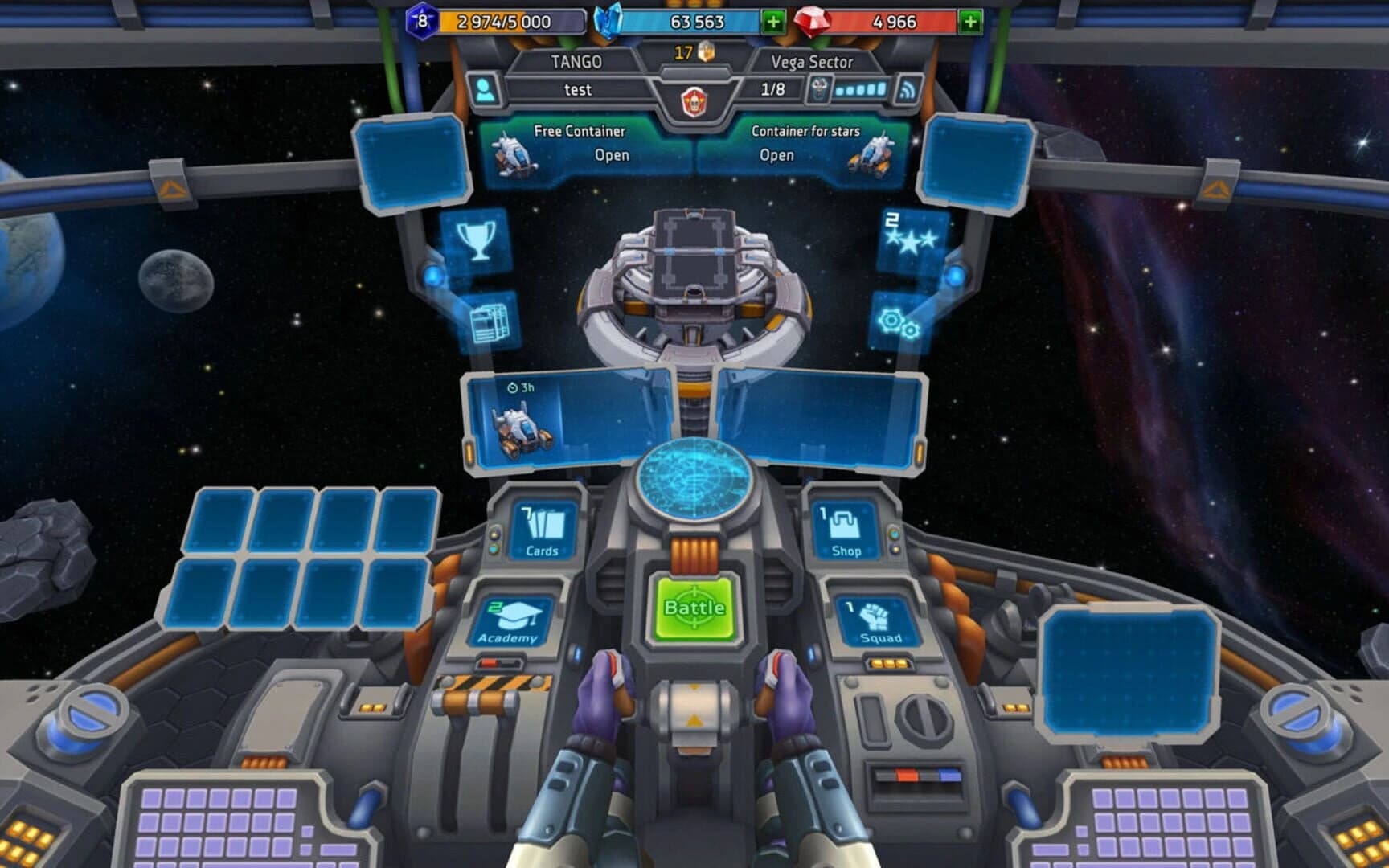 Galaxy Control: Arena Station screenshot 1