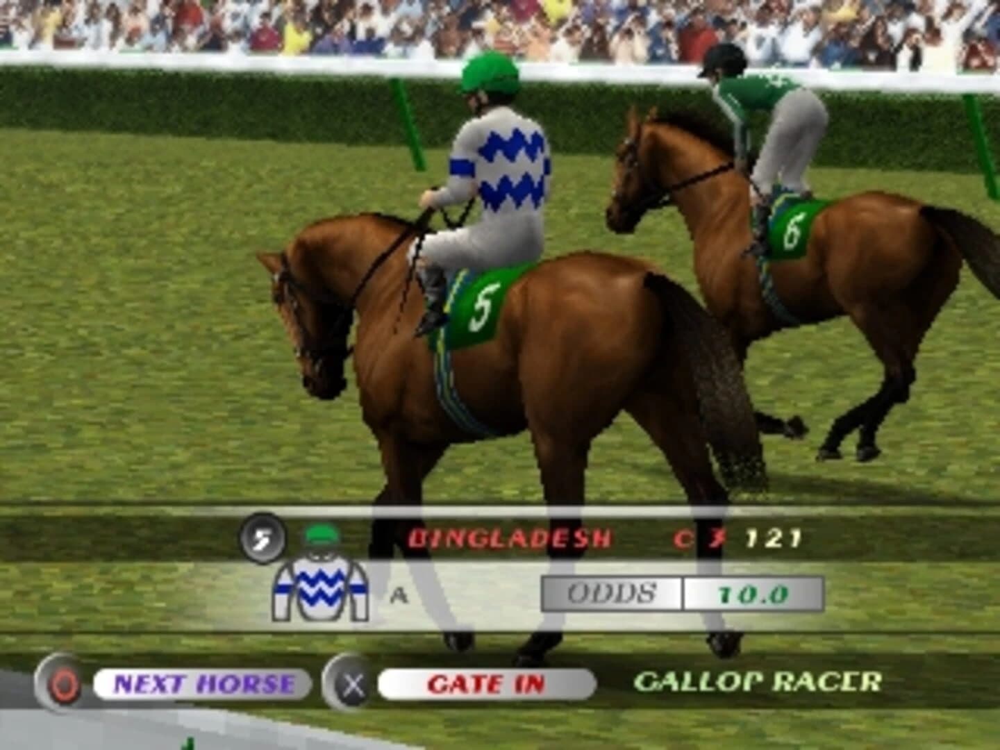 Gallop Racer 2001 screenshot 1