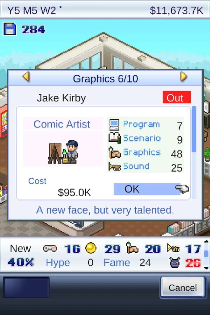 Game Dev Story screenshot 1