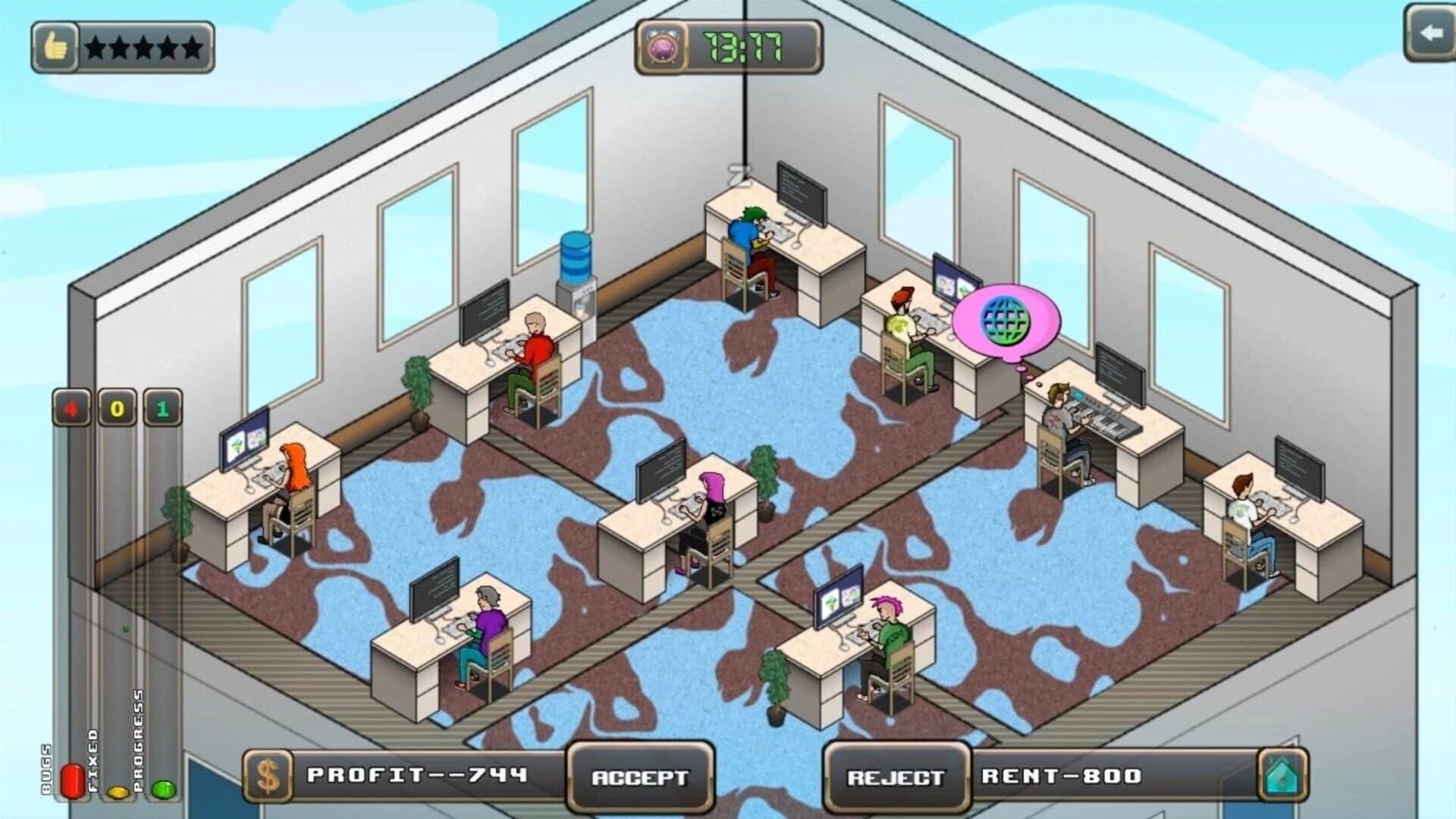 Gamedev simulator screenshot 4