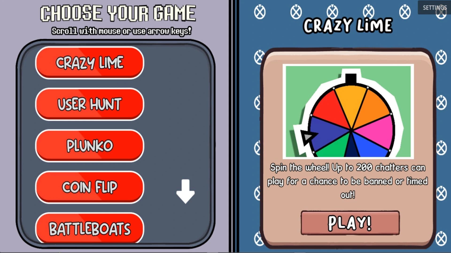 Games for Stream! screenshot 1