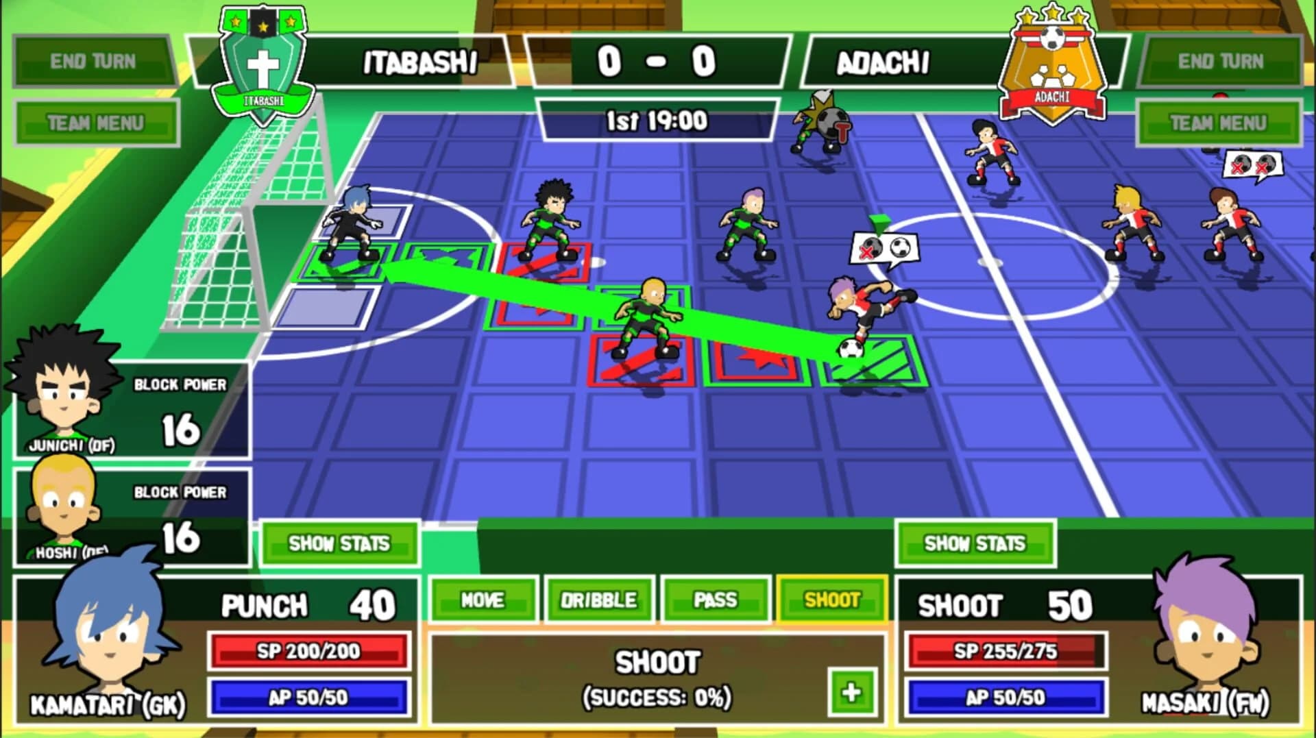 Ganbare! Super Strikers screenshot 1