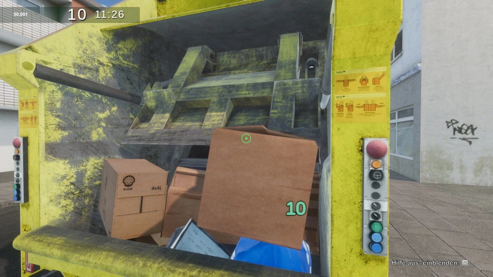 Garbage Truck Simulator screenshot 1
