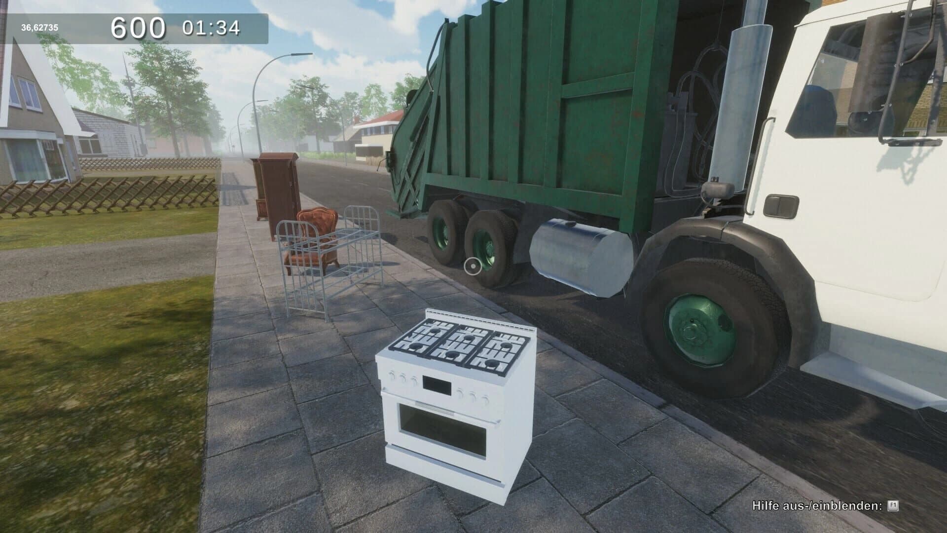 Garbage Truck Simulator screenshot 2