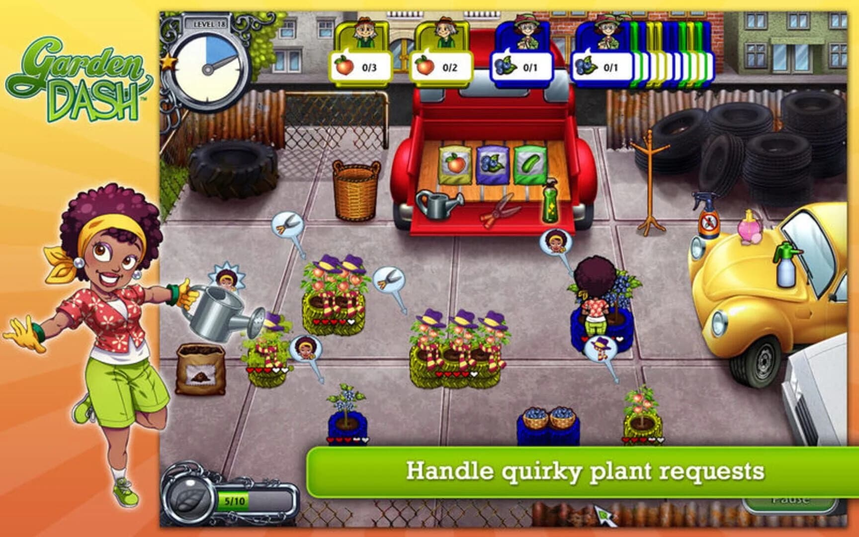 Garden Dash screenshot 1