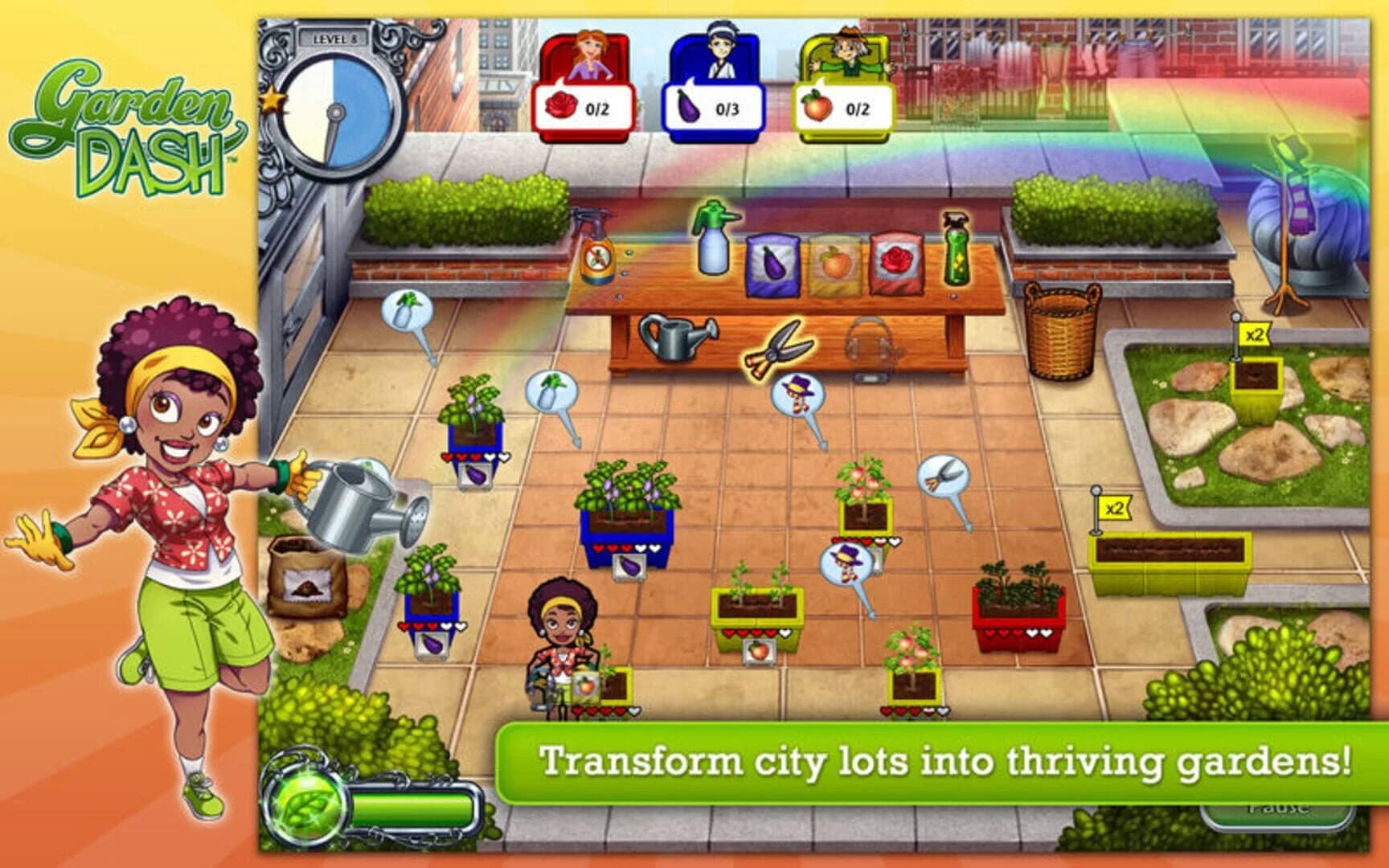 Garden Dash screenshot 2