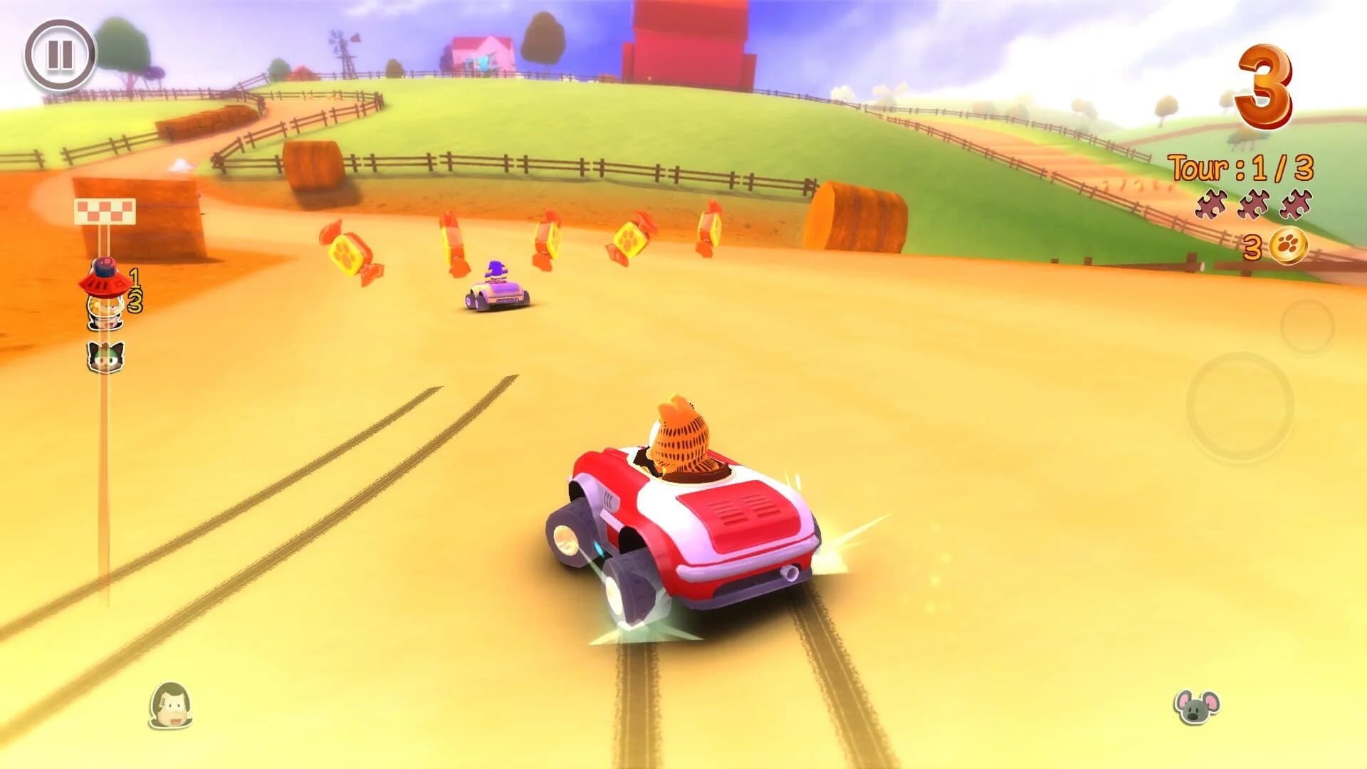 Garfield Kart screenshot 4