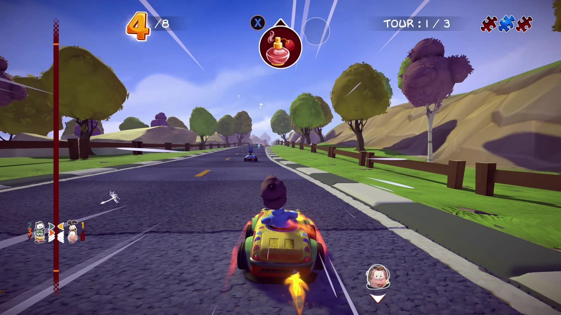 Garfield Kart: Furious Racing screenshot 4