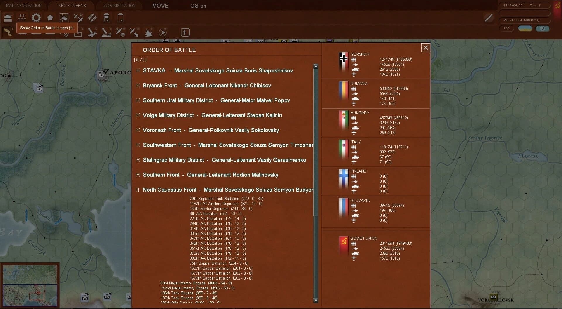 Gary Grigsby's War in the East screenshot 4