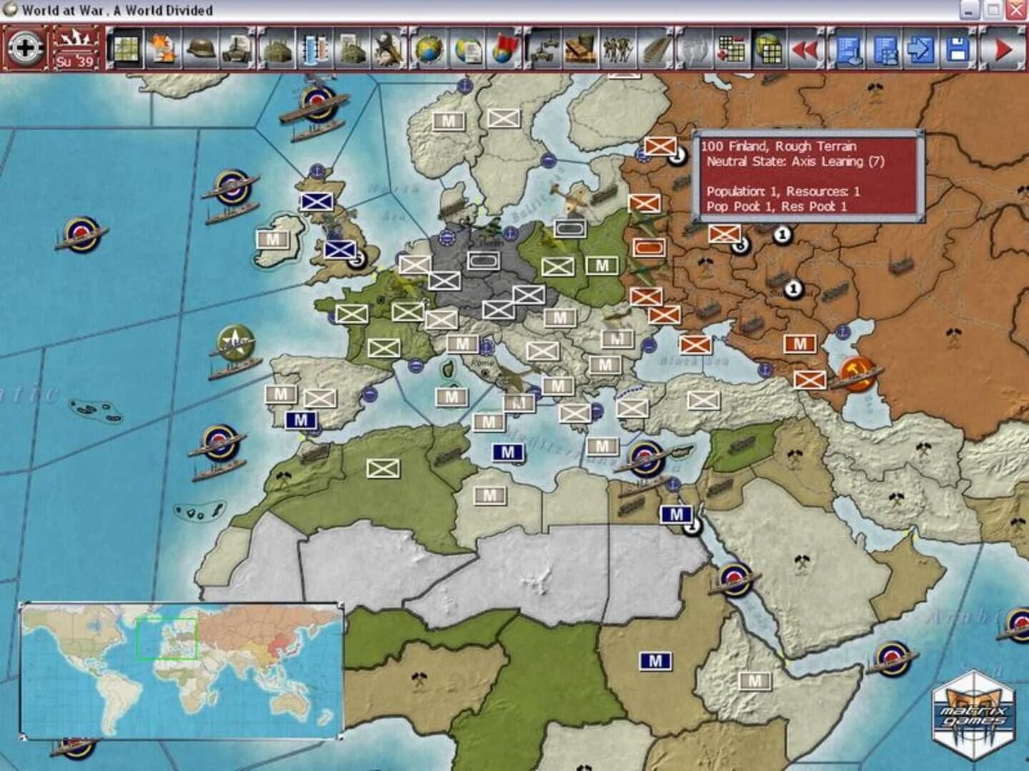 Gary Grigsby's World At War screenshot 1