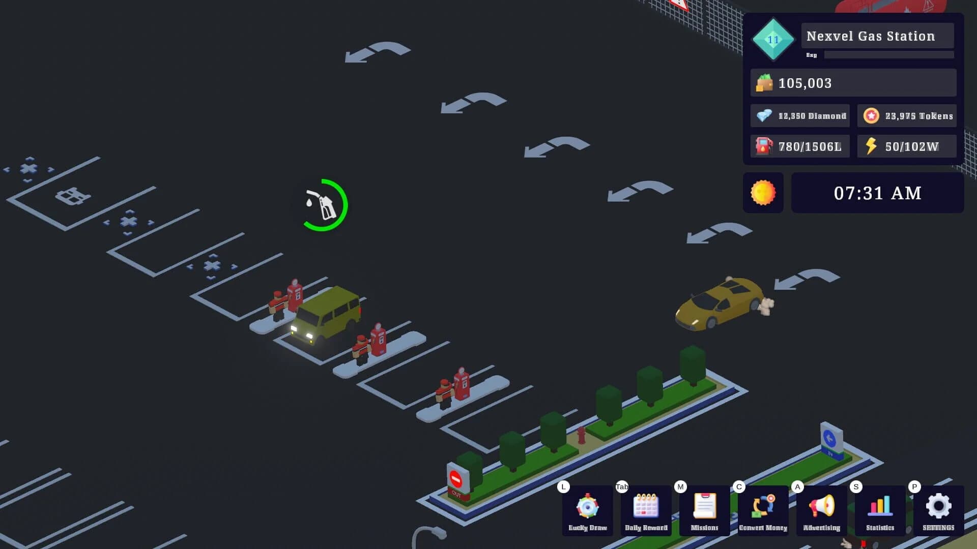Gas Station Tycoon screenshot 1