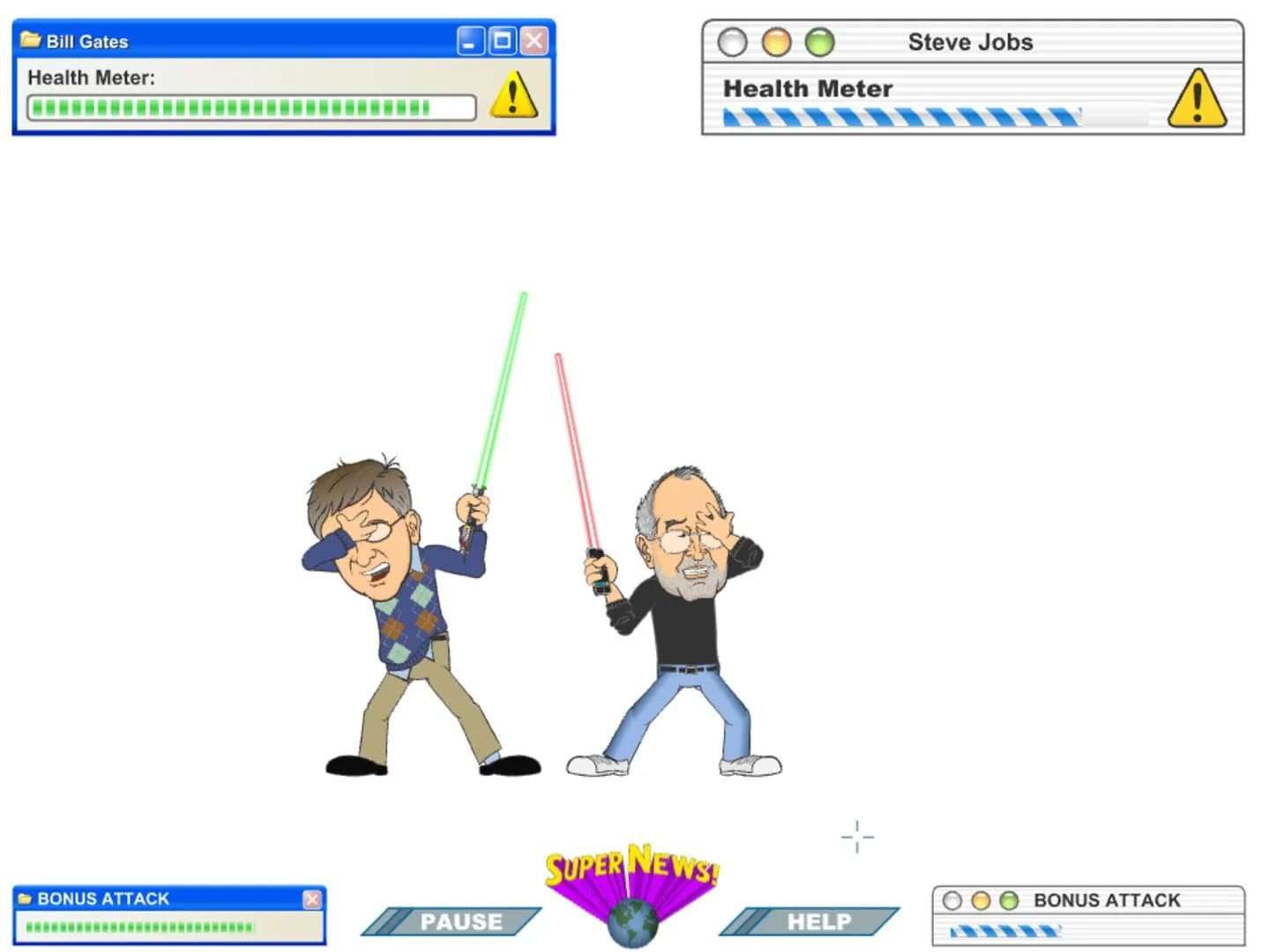 Gates vs. Jobs: The Game! screenshot 1