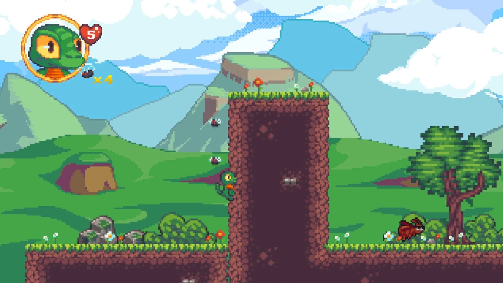 Geko: In Search of the Big Fly screenshot 2