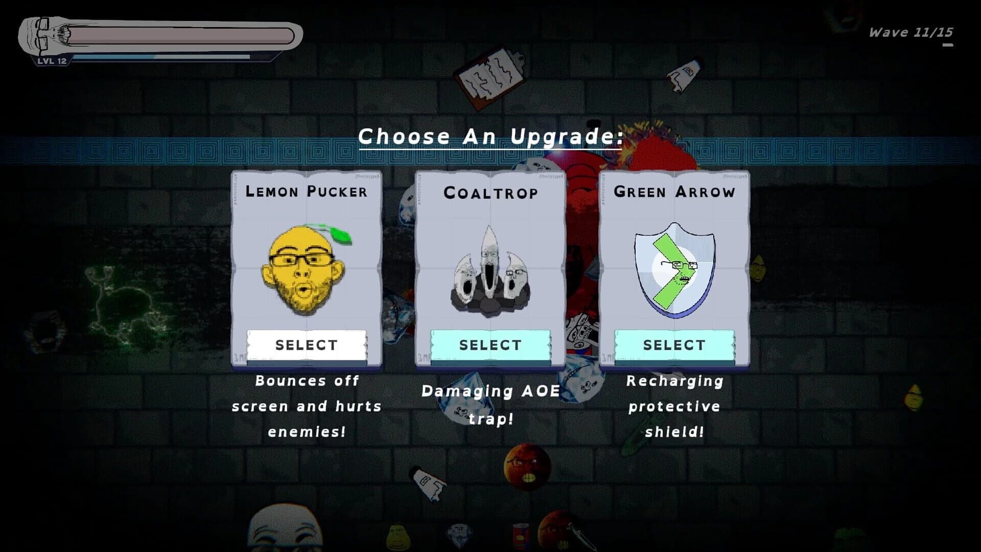 Gem Defender: Soyjak Survivors screenshot 2
