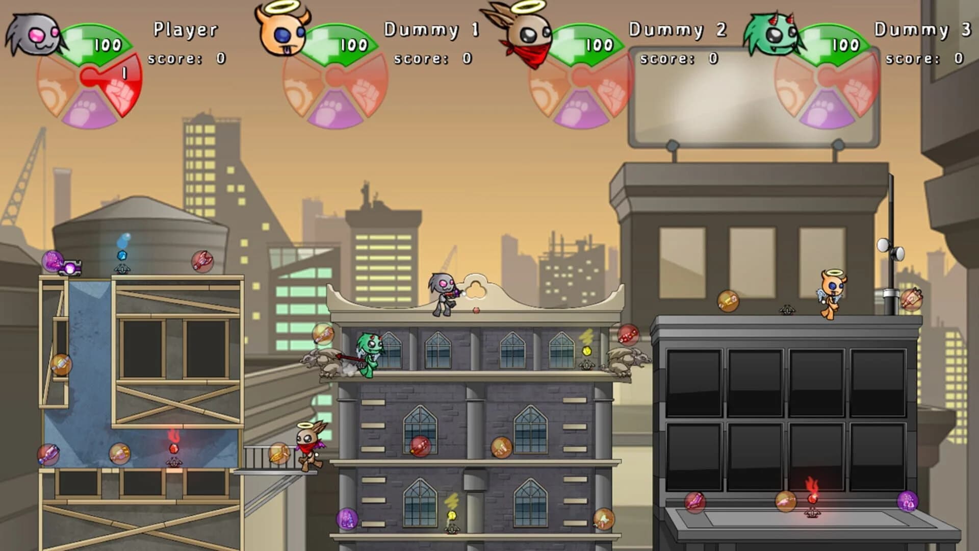 Gem Wars: Attack of the Jiblets screenshot 2